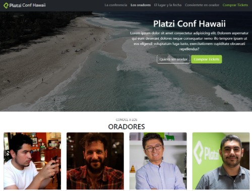 Proyecto Conferencia en Hawaii